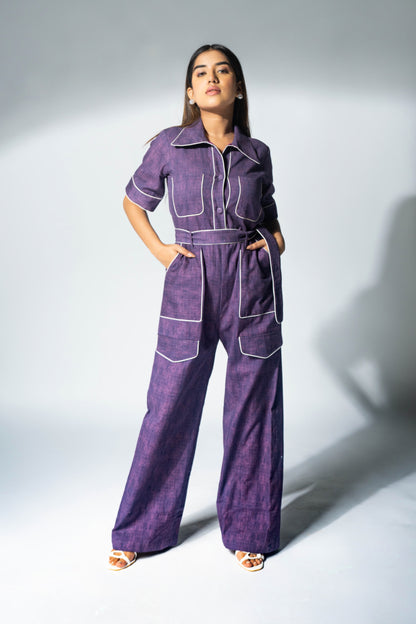 Purple Chic Jumpsuit