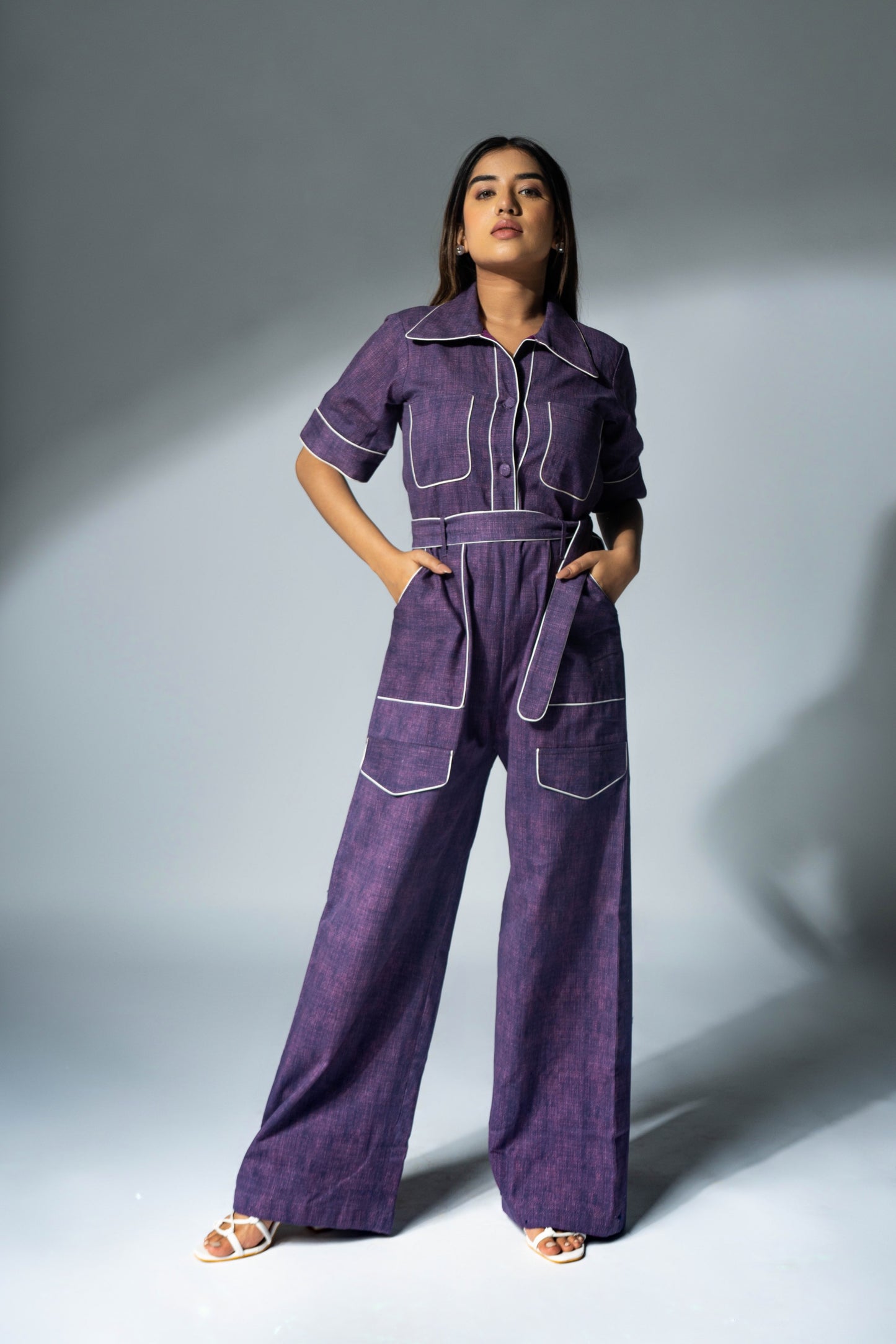 Purple Chic Jumpsuit