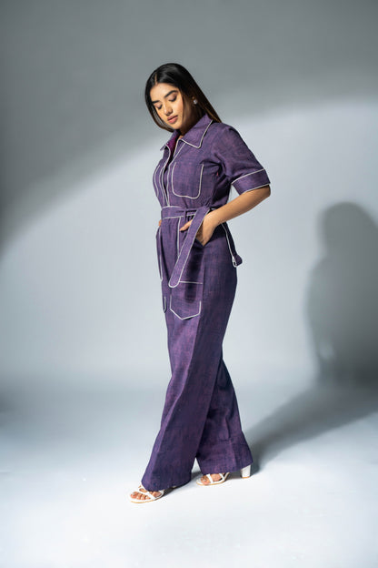 Purple Chic Jumpsuit